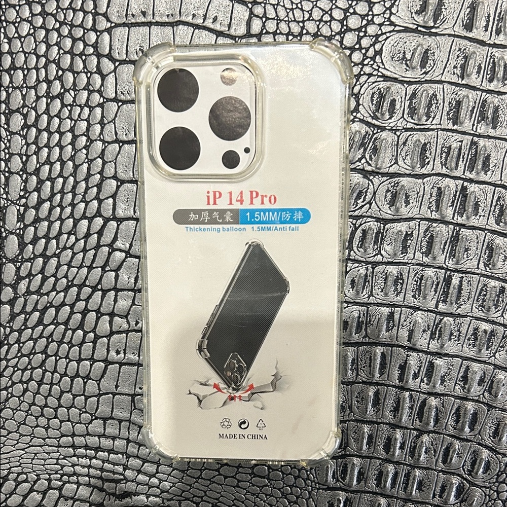 Transparent Protective Case for iPhone 14 Pro